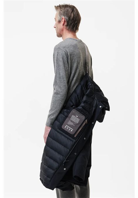 DUNO Parka Lungo Planet Uomo Navy Bi-Stretch Impermeabile DUNO | Parka | PLANET TORANO 3L800